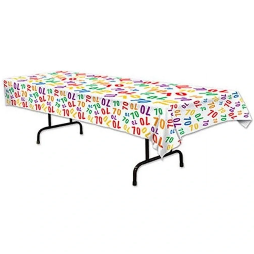 70s Party Table Cover
